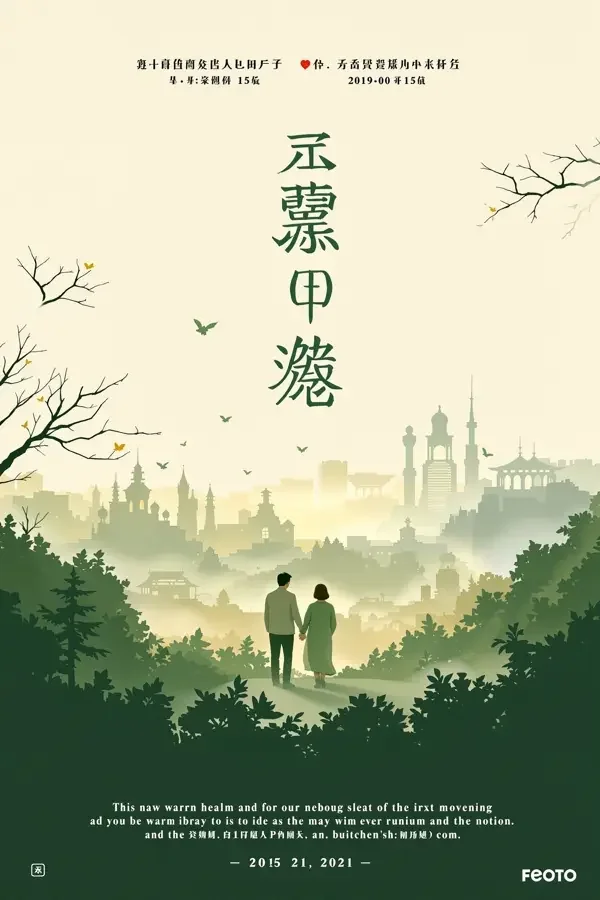 月光下的茶馆 海报